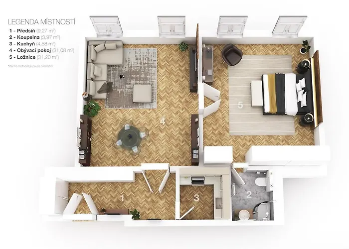 Designovy 아파트 프라하